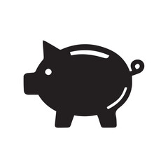 Fototapeta premium piggy bank vector illustration