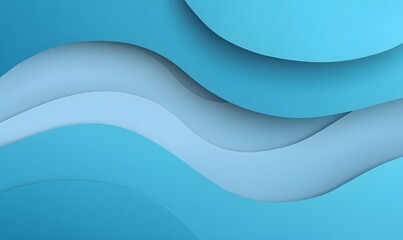 Fototapeta premium Abstract Blue Wave Pattern