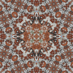 Seamless square pattern. Abstract texture background.