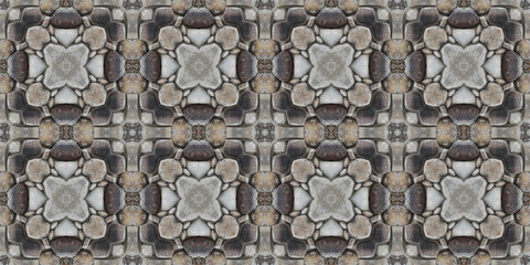 Seamless pattern banner. Abstract texture background.