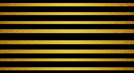 Obraz premium Golden Hues, Midnight Stripes AI Generated
