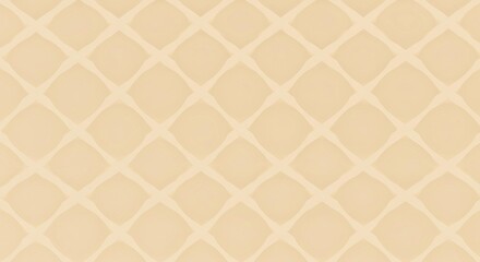 Soft Beige Geometric Lattice Background Subtle Interwoven Pattern Elegant Neutral Minimalist Texture Abstract Design