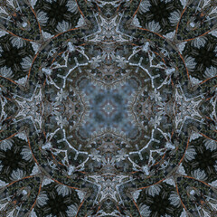 Seamless square pattern. Abstract texture background.