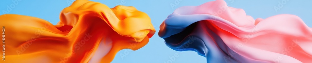 Poster fluid dynamics next-gen creative visualization of cultural flow and emotional metamorphosis in digit