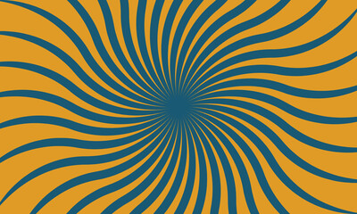 Retro vintage style background with sun rays vector illustration 