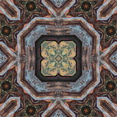 Seamless square pattern. Abstract texture background.