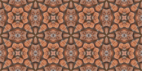 Seamless pattern banner. Abstract texture background.