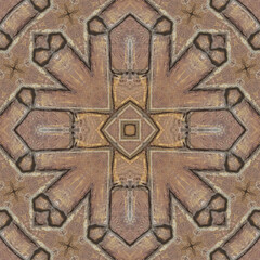 Seamless square pattern. Abstract texture background.