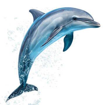 dolphin jumping out of water