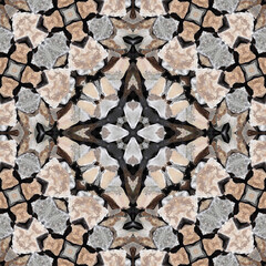 Seamless square pattern. Abstract texture background.