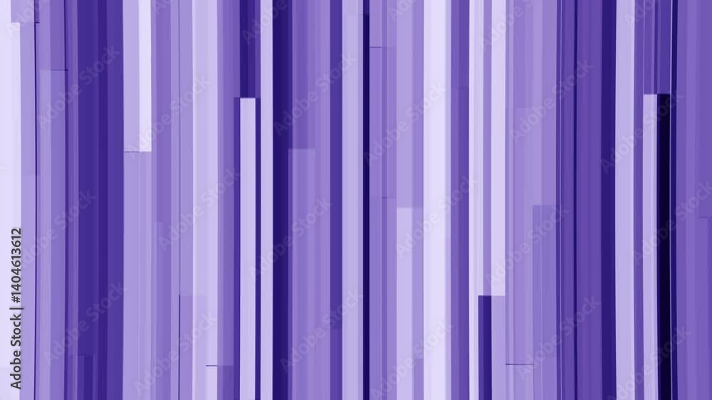 Poster vertical purple gradient bars background loop perfect for presentation or motion graphics