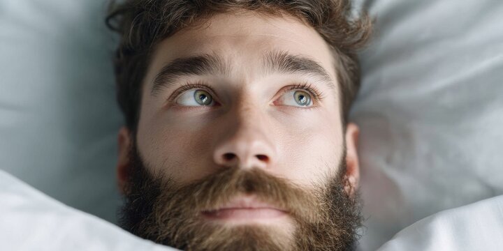 Sleepless Narratives Gen Z Wellness Insight - National Stop Snoring Week Minimalist Portrait of Urban Insomnia Resilience for Mental Health Awareness