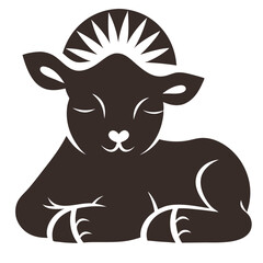 Lamb of God Icon: Sacrificial, Gentle, Simple