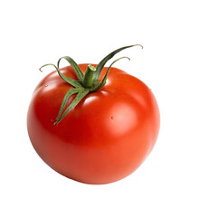 "Organic Red Tomato – Fresh Vegetable Isolated on White"