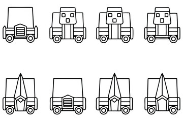 forcemover prime line art robotic structure abstract visualization