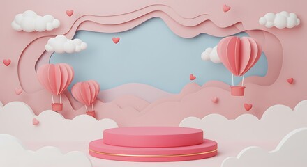 Whispers of Love's Ascent AI Generated