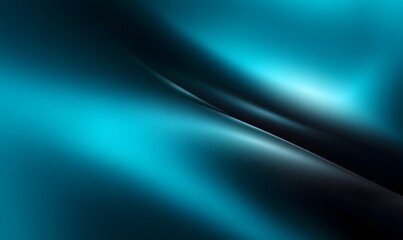 Fototapeta premium Abstract Teal Blue Gradient Background Smooth Elegant Design Modern Style Professional Digital Art Texture Illustration Web Banner