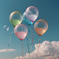 stock photo of birthday balloon