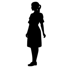 a nurse silhouette   