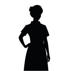 a nurse silhouette   