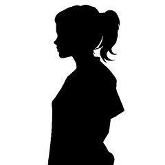 a nurse silhouette   