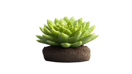 Lush green aloe vera plant on dark background, showcasing succulents natural beauty and freshness