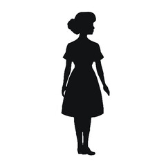 silhouette of a nurse