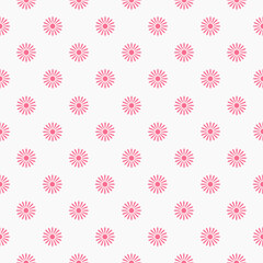 Floral seamless wallpaper tile. Abstract flower geometry design seamless pattern ornament for textile, wallpapers, cards, stationery, phone cases, paper gifts, and wrapping.