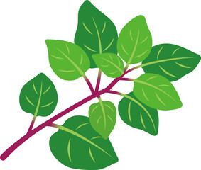 ツルムラサキのアイコン