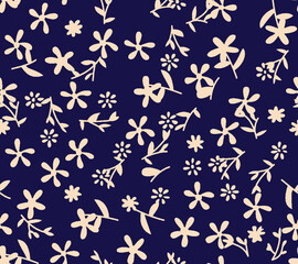 Fototapeta premium Seamless background with branches of climbing roses. Floral pattern for wallpaper, fabric, gift wrap, digital paper, fills, etc.