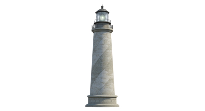 Isolated Lighthouse