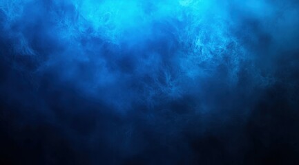 Fototapeta premium It appears as smoke rising from water on a dark blue backdrop