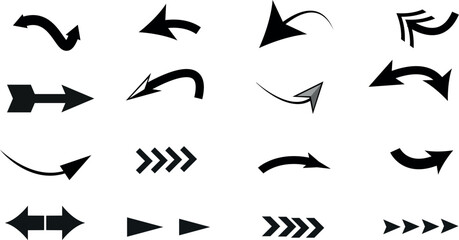 Different Directional Arrow Icon Design-3