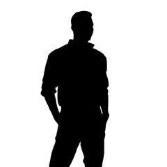 man silhouette 