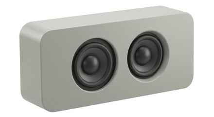 Fototapeta premium Isolated Speaker