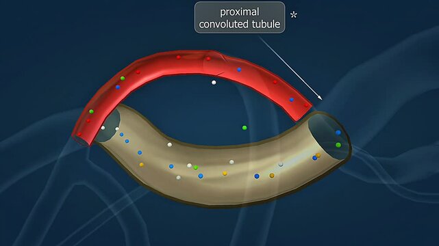 Anatomy and function of proximal convoluted tubule of nephron