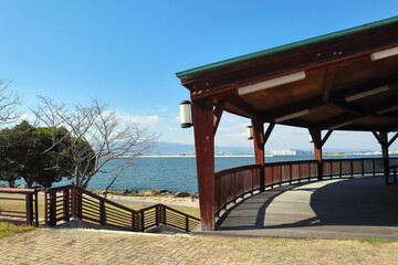 舞洲・海辺の風景