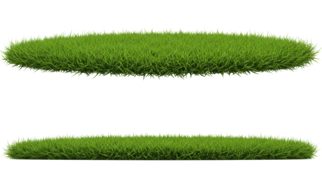 Isolated Grass Patches
