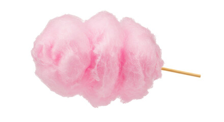 Isolated Pink Cotton Candy