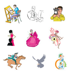 Unique and Amazing Design with Illustration