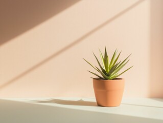 Fototapeta premium Sunlit Succulent