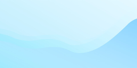 Modern white wavy glowing lines on a blue background. Futuristic digital high-technology art abstract simple modern