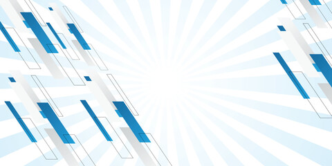 Colorful abstract background with many different shapes and colors