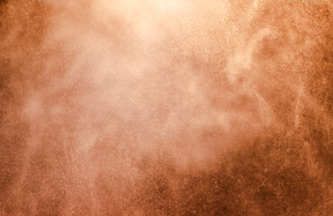 Abstract bokeh red background. Studio shot.