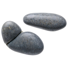 loating Smooth Gray Pebbles &ndash; Repeating Zen Stones on Transparent