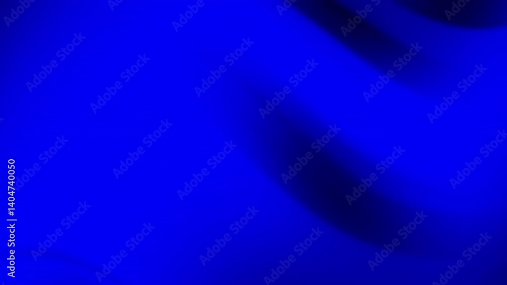 Poster An abstract image featuring smooth, flowing patterns in various shades of blue, creating a tranquil and soothing visual effect.