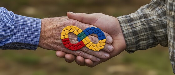 Helping Hands, Infinity Symbol, Outdoors