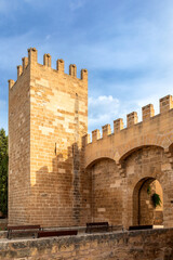 Stadttor Porta de Mallorca in Alcudia, Mallorca
