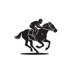 horse racing logo