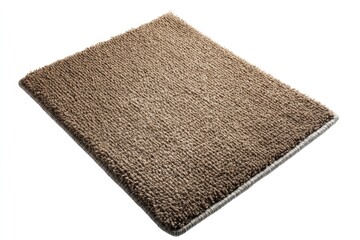 Textured Entrance Mat on White Background for Cleanliness